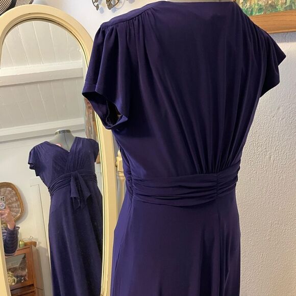 Evan Picone Purple Dress - Picture 9 of 10